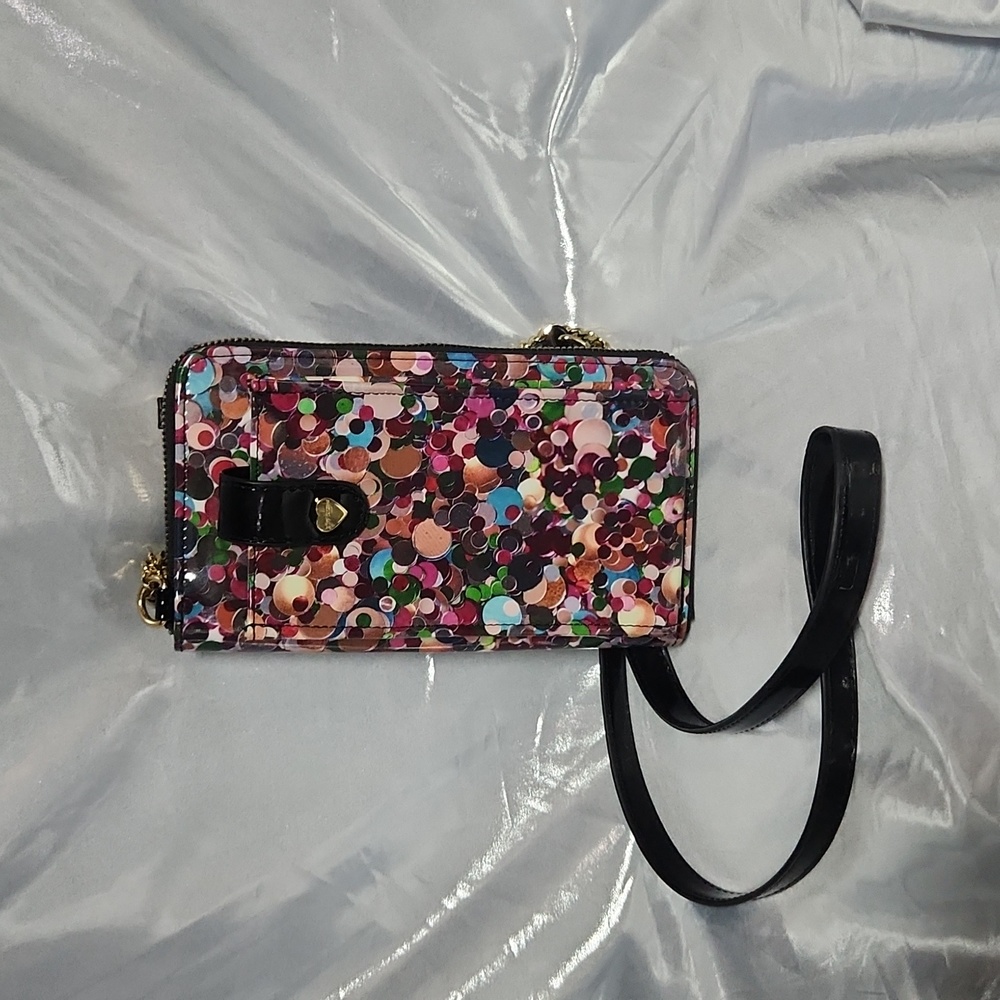 Betsey Johnson Rainbox Crossbody Bag